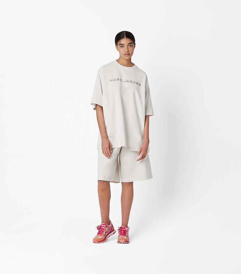 Women's Marc Jacobs Big T Shirts White | KPRFX-8267