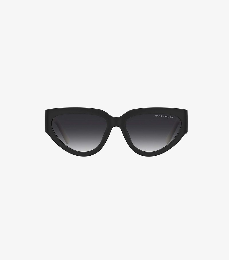 Women's Marc Jacobs J Marc Cat Eye Sunglasses Black | NMBPE-2184