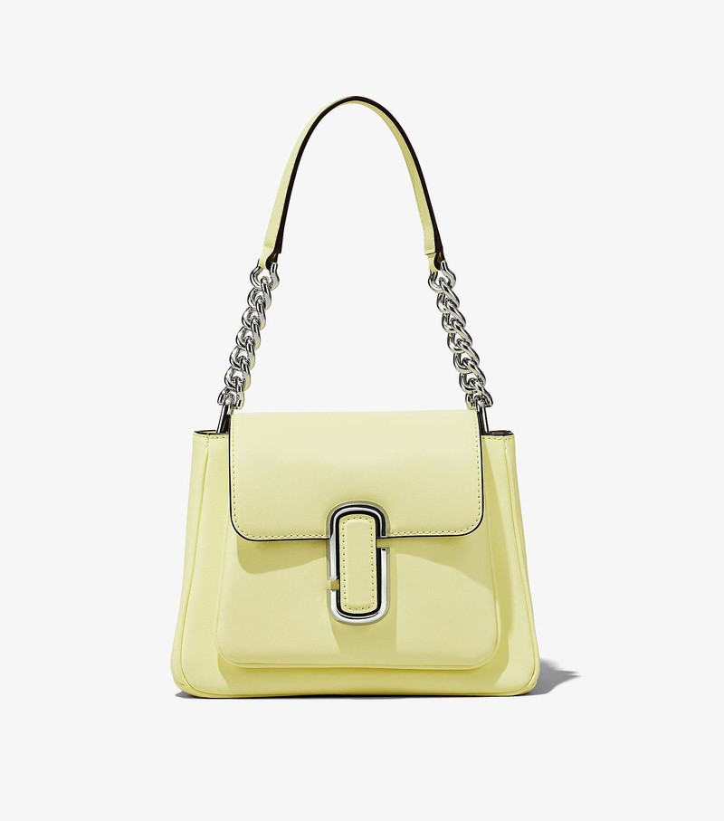 Women's Marc Jacobs J Marc Chain Mini Satchel Bags Yellow | FVIXU-4387