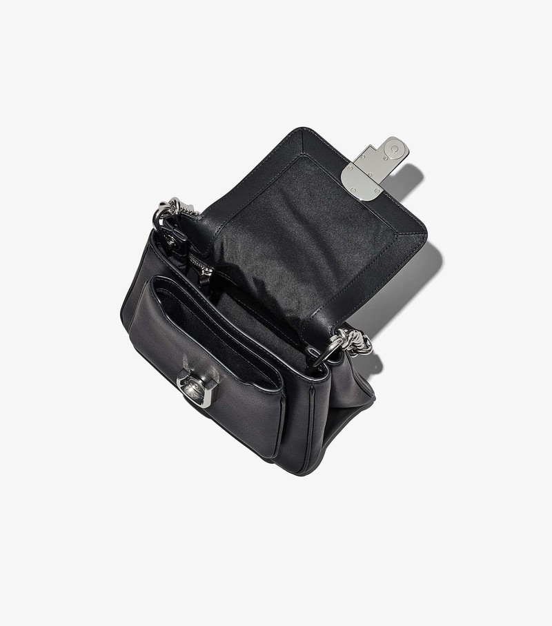 Women's Marc Jacobs J Marc Chain Mini Shoulder Bags Black | BXTNH-3190