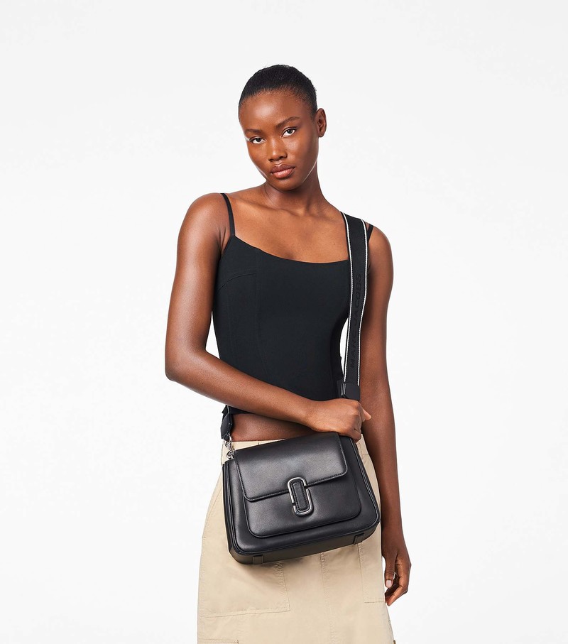 The Quilted Leather J Marc Large Shoulder Bag