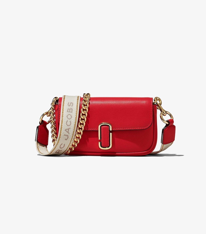 Women\'s Marc Jacobs J Marc Mini Crossbody Bags Red | KLQHN-1879