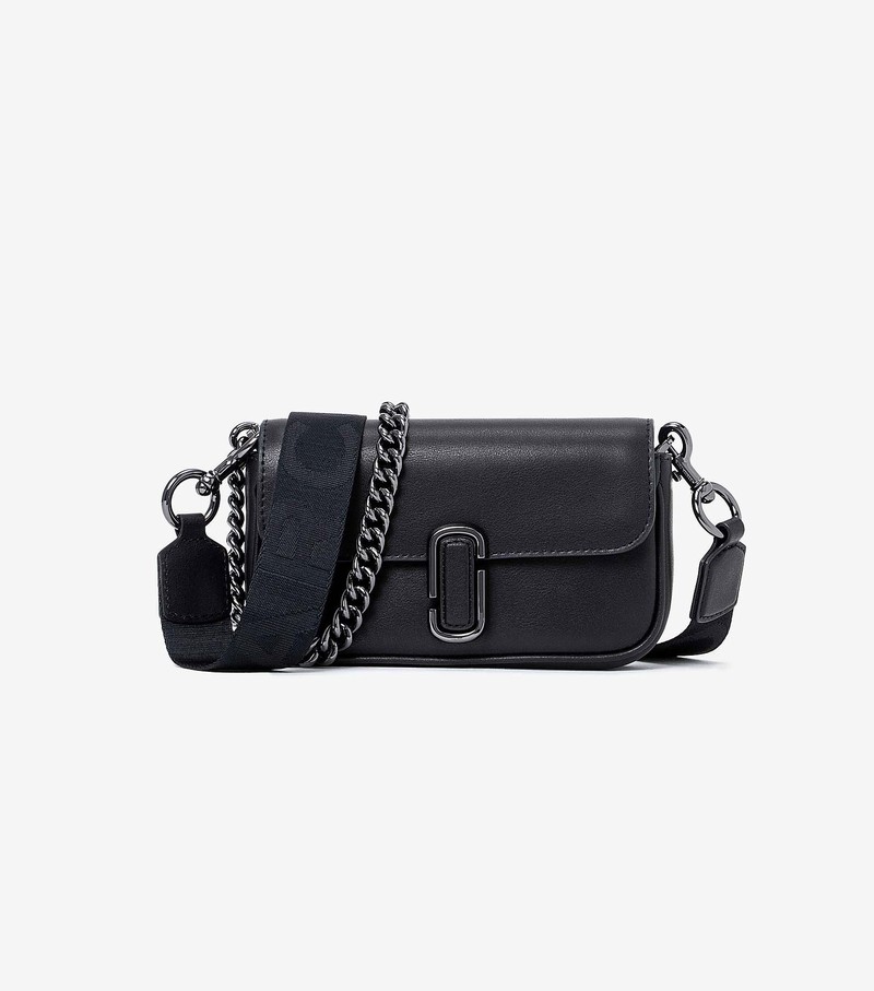 Women\'s Marc Jacobs J Marc Mini Crossbody Bags Black | KUIMZ-3829