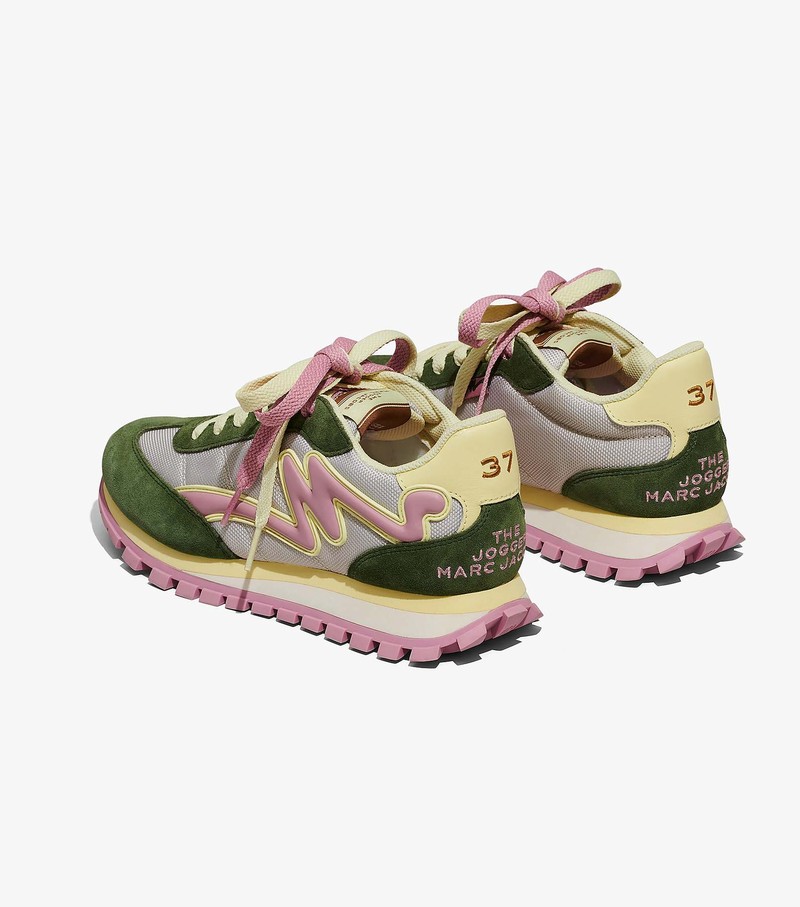 Women's Marc Jacobs Jogger Sneakers Green / Multicolor | ABLPQ-2056