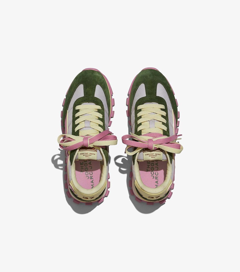 Women's Marc Jacobs Jogger Sneakers Green / Multicolor | ABLPQ-2056