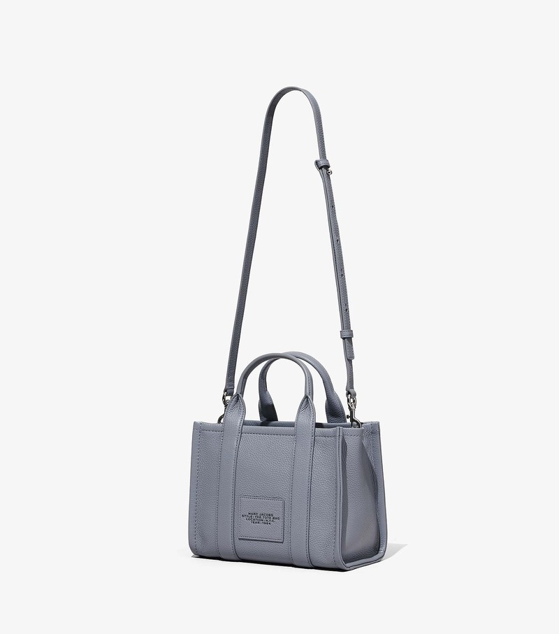 Women's Marc Jacobs Leather Mini Crossbody Bags Grey | YWVED-4658