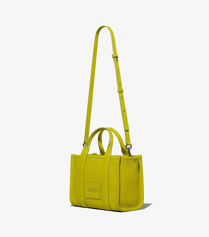 Women's Marc Jacobs Leather Mini Tote Bags Green | XOKIZ-3815