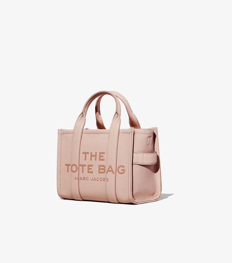 Women's Marc Jacobs Leather Tote Mini Bags Pink | OPCTW-0265