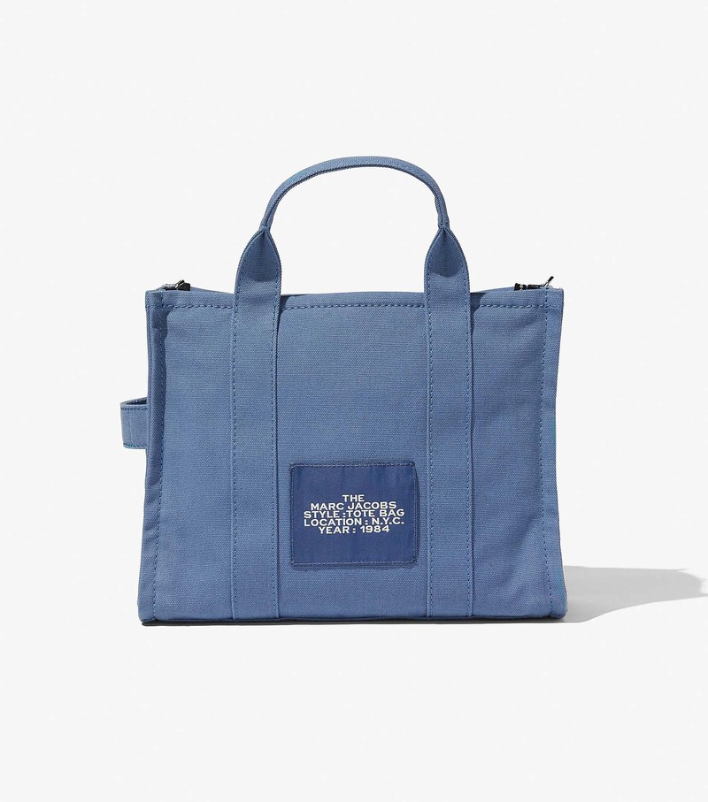 Women's Marc Jacobs Medium Tote Bags Blue | WTRHV-1290