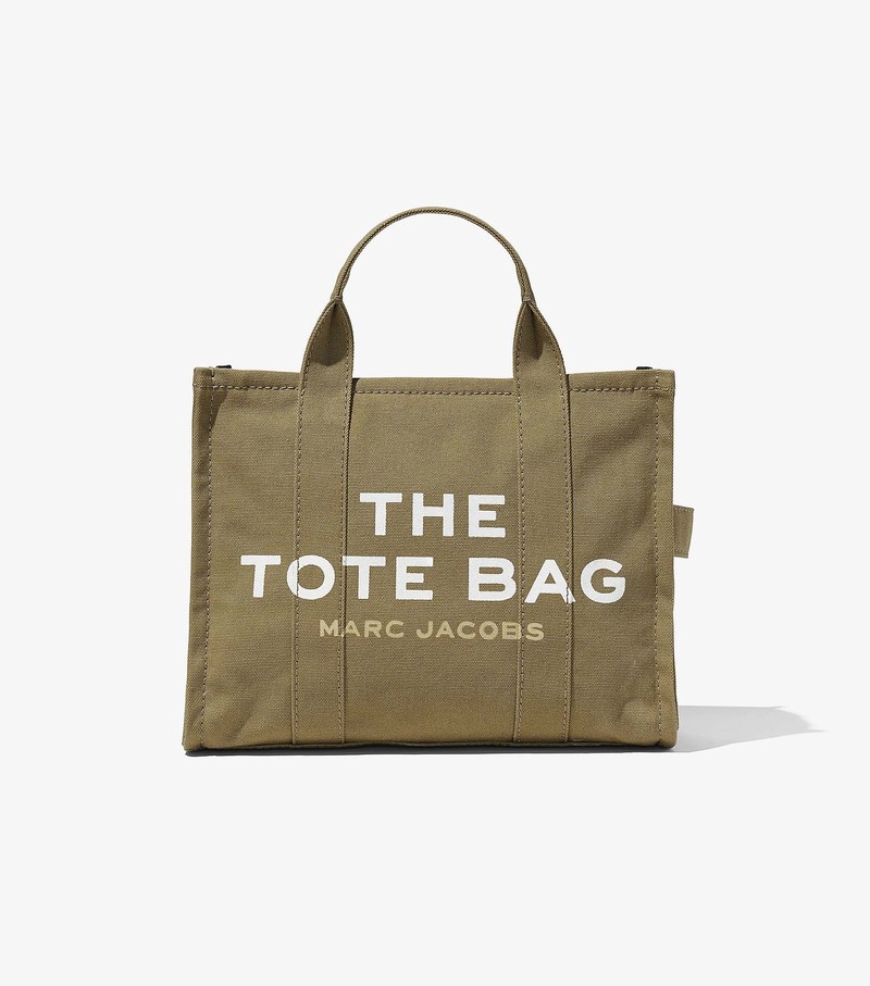 Women\'s Marc Jacobs Medium Tote Bags Green | KOMDF-8041