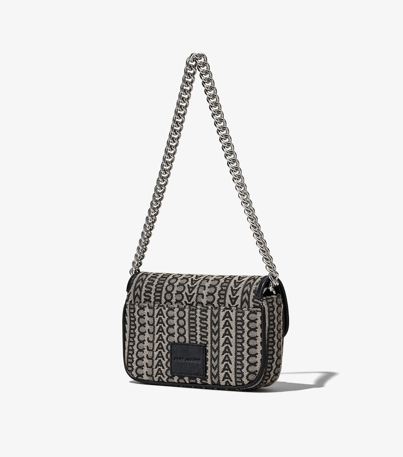 Women's Marc Jacobs Monogram J Marc Mini Bags Black / White | GEHMF-5027