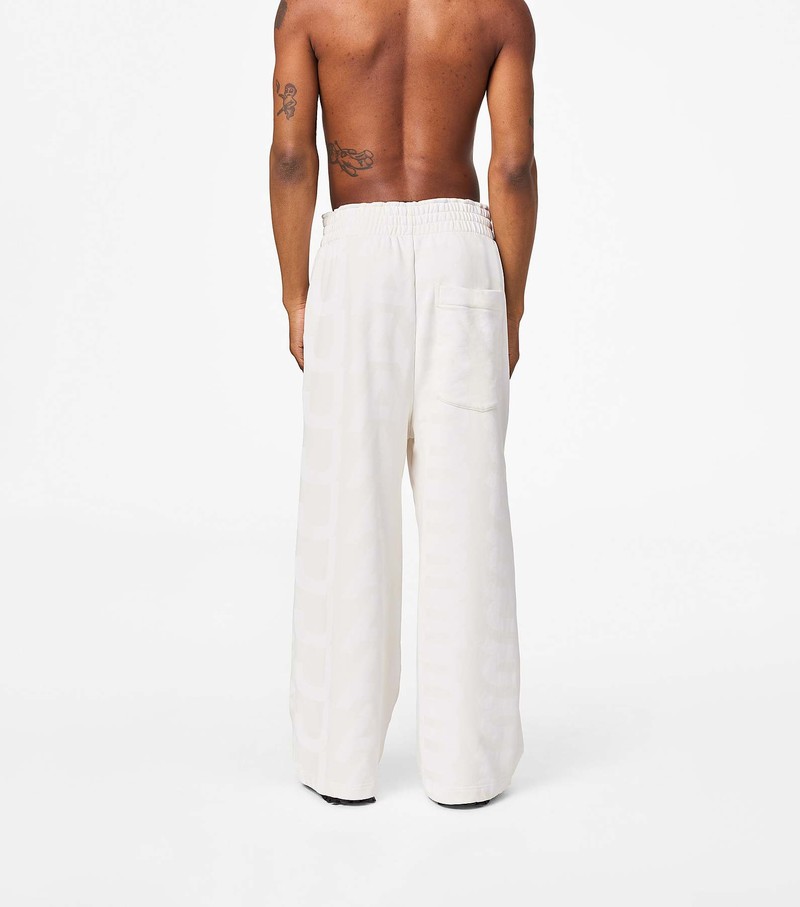 Women's Marc Jacobs Monogram Oversized Sweatpants White | KYONU-5819