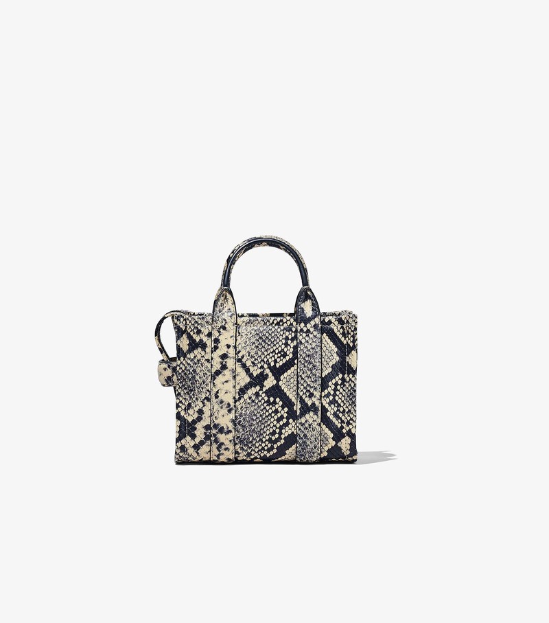 Women's Marc Jacobs Snake-Embossed Micro Tote Mini Bags Multicolor | GSFDX-3167