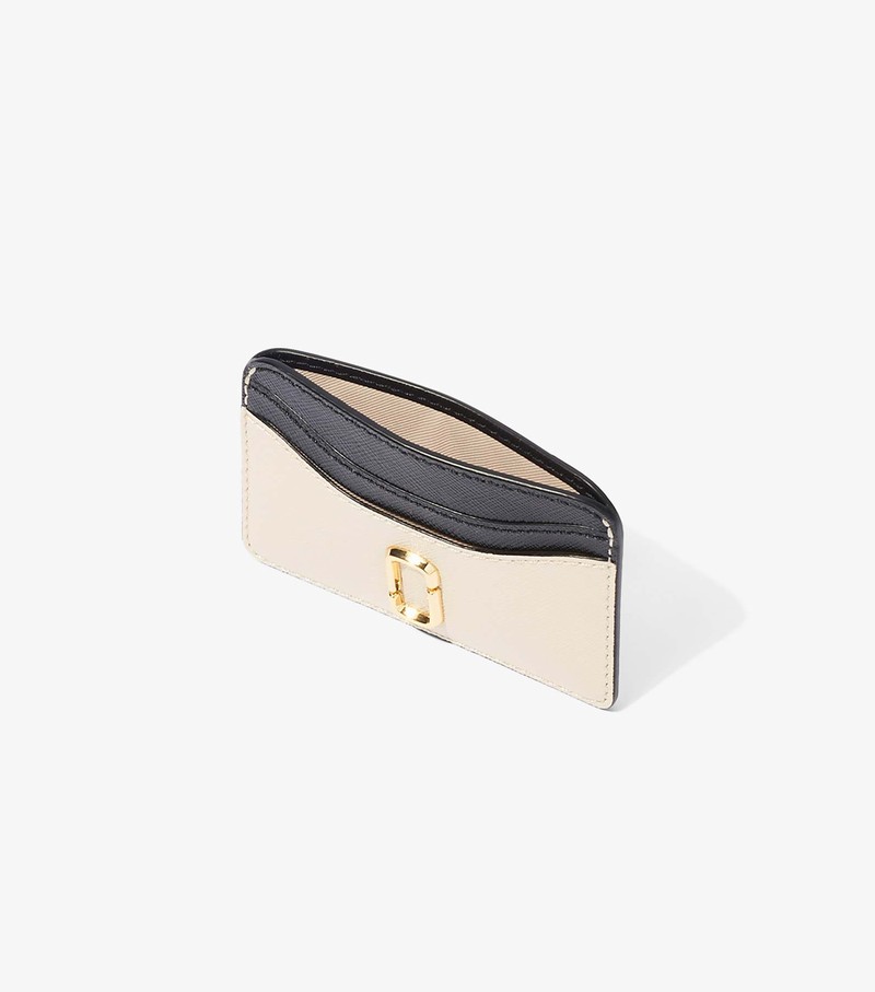 Women's Marc Jacobs Snapshot Card Case Black / White | IWJDR-5342