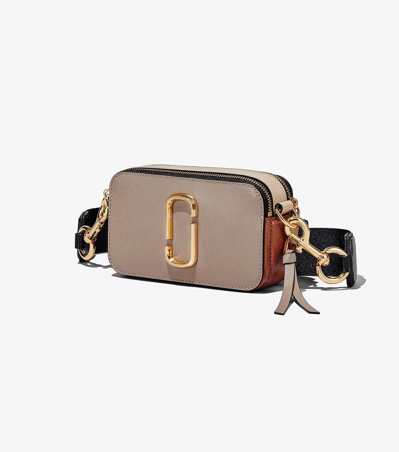 Women's Marc Jacobs Snapshot Crossbody Bags Beige | CBXVT-9572