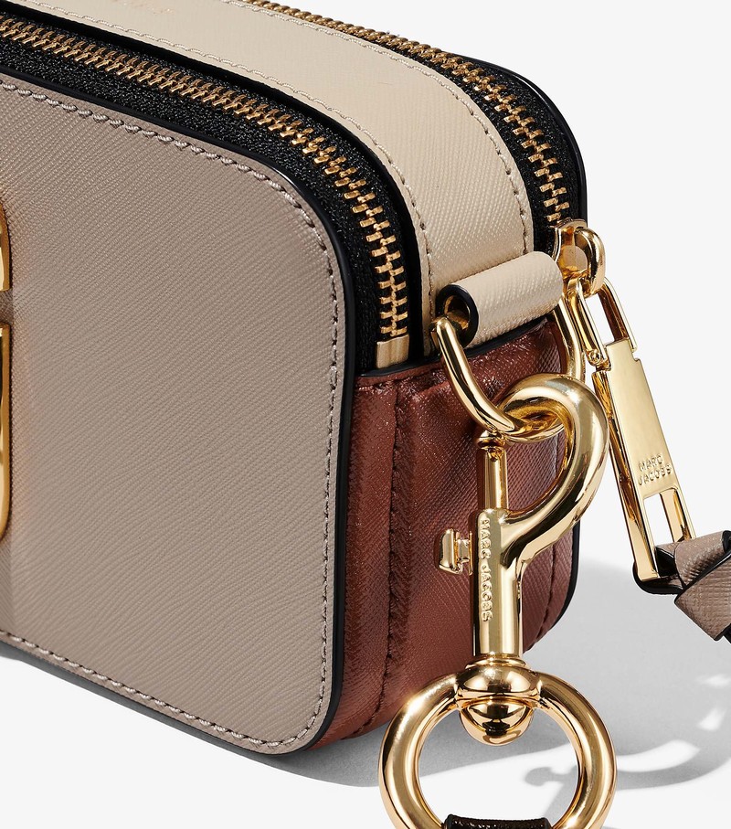 Women's Marc Jacobs Snapshot Crossbody Bags Beige | CBXVT-9572