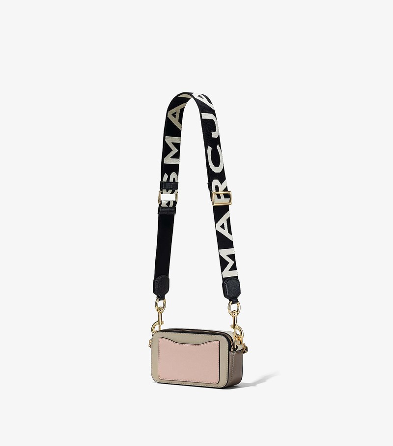 Women's Marc Jacobs Snapshot Crossbody Bags Beige / Multicolor | KJOAN-1652