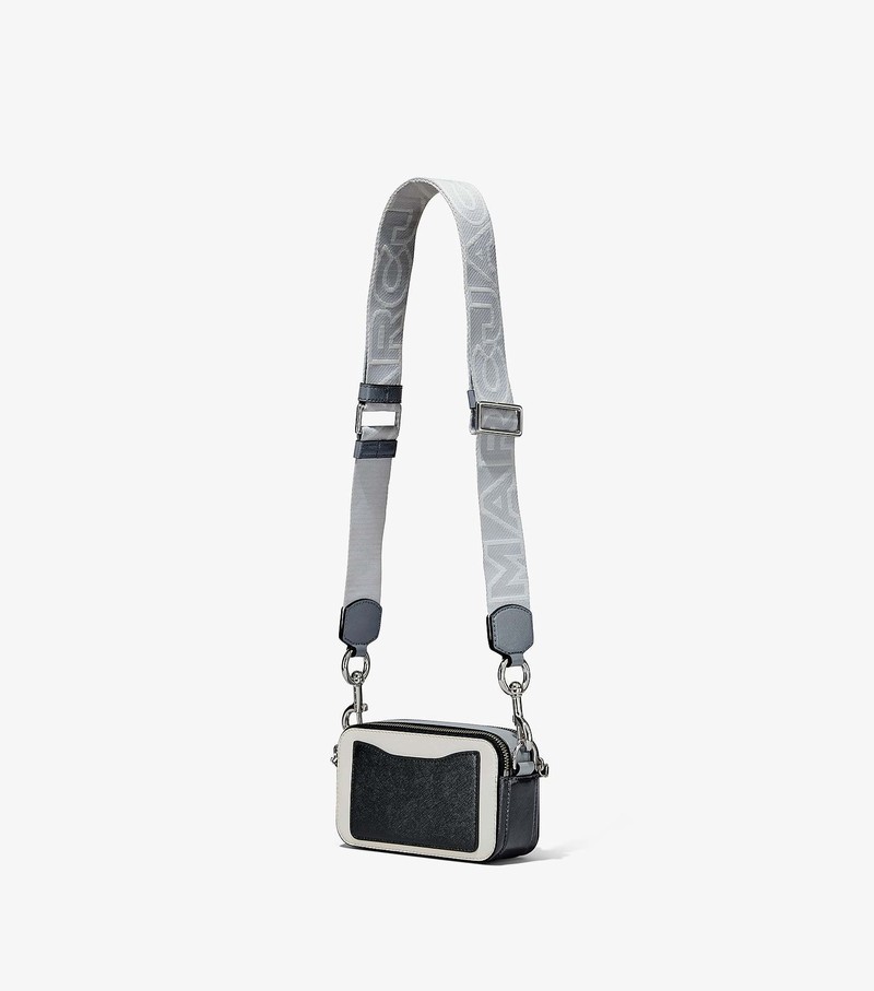 Women's Marc Jacobs Snapshot Crossbody Bags White / Multicolor | OTYZH-7261