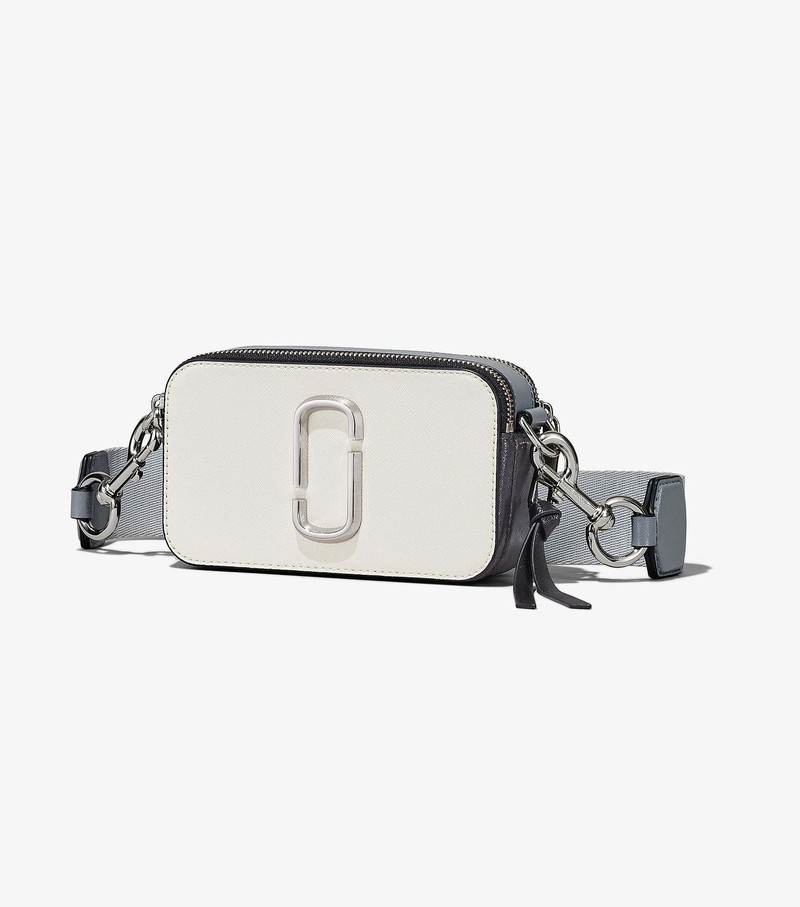 Women's Marc Jacobs Snapshot Crossbody Bags White / Multicolor | OTYZH-7261