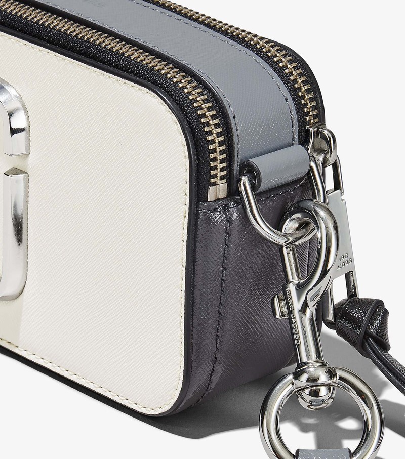 Women's Marc Jacobs Snapshot Crossbody Bags White / Multicolor | OTYZH-7261