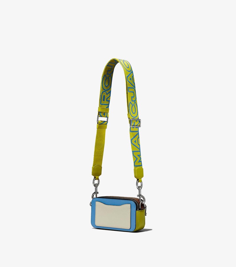 Women's Marc Jacobs Snapshot Crossbody Bags Blue / Multicolor | SPAWI-5639