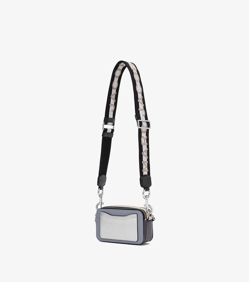 Women's Marc Jacobs Snapshot Crossbody Bags Grey / Multicolor | VXWAY-1756