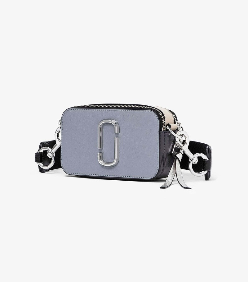 Women's Marc Jacobs Snapshot Crossbody Bags Grey / Multicolor | VXWAY-1756