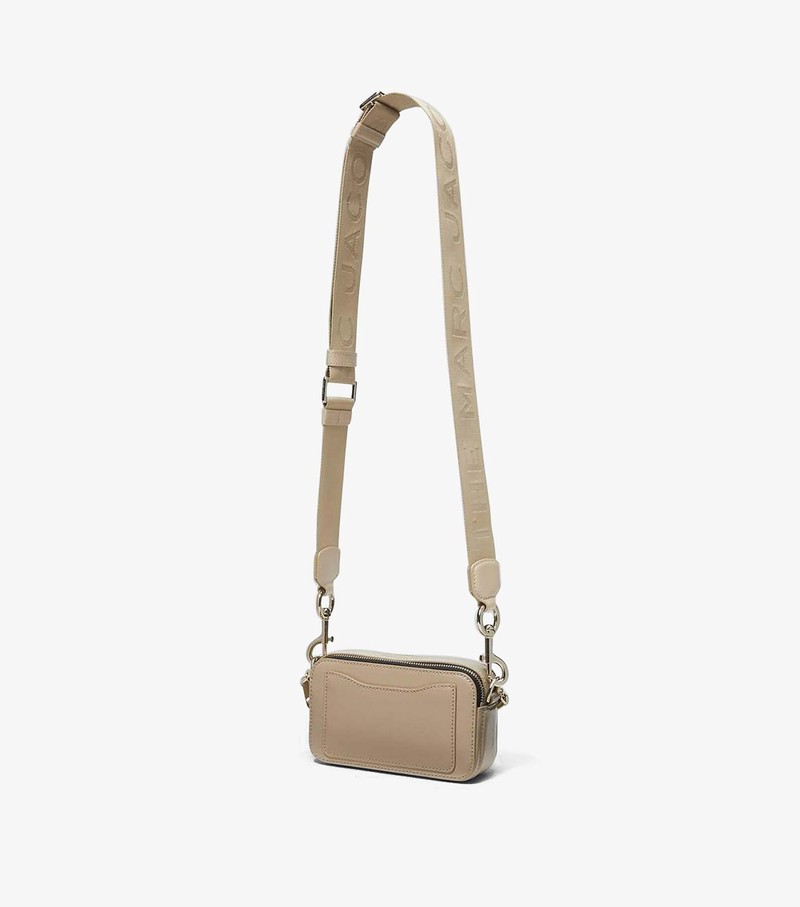 Women's Marc Jacobs Snapshot DTM Crossbody Bags Beige | EKHVY-9857