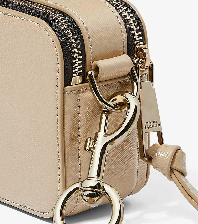 Women's Marc Jacobs Snapshot DTM Crossbody Bags Beige | EKHVY-9857