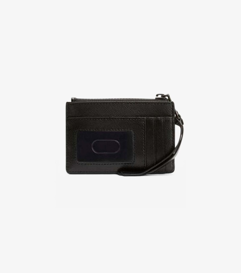 Women's Marc Jacobs Snapshot Dtm Top Zip Multi Small Wallets Black | FOPEQ-2963