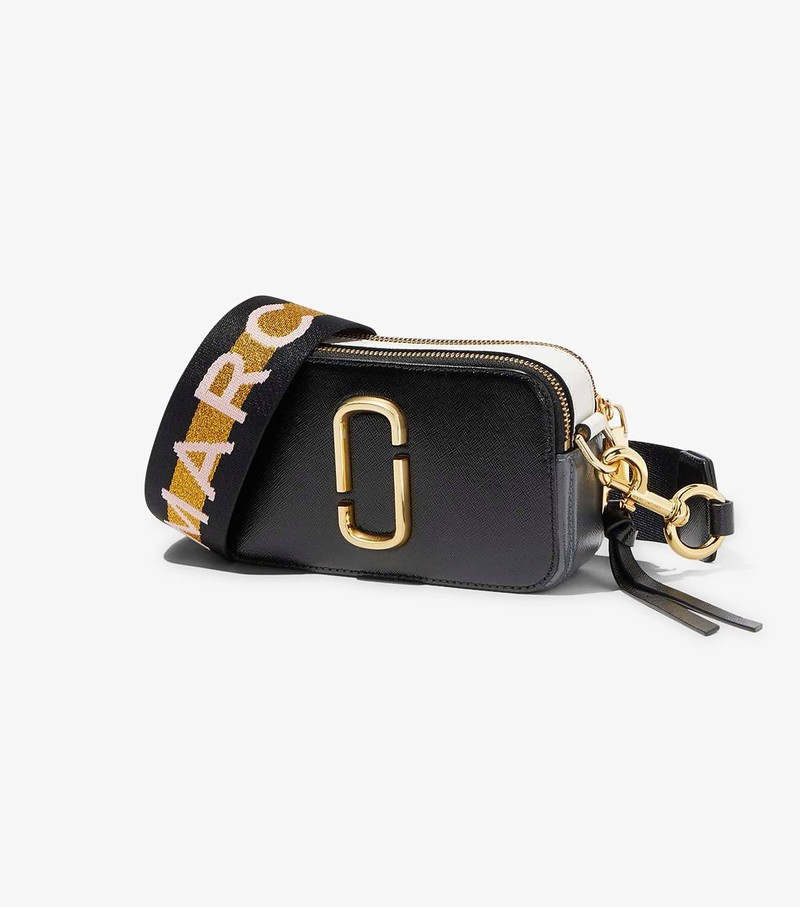 Women's Marc Jacobs Snapshot Mini Bags Black / Multicolor | HNDUE-1390