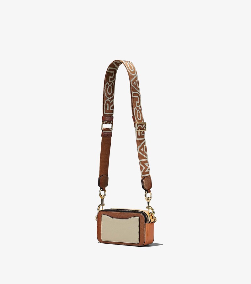 Women's Marc Jacobs Snapshot Mini Bags Khaki / Multicolor | FXBZS-3265