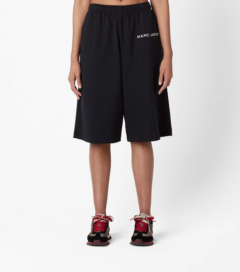 Women's Marc Jacobs T-Shorts Shorts Black | FUEPC-5372