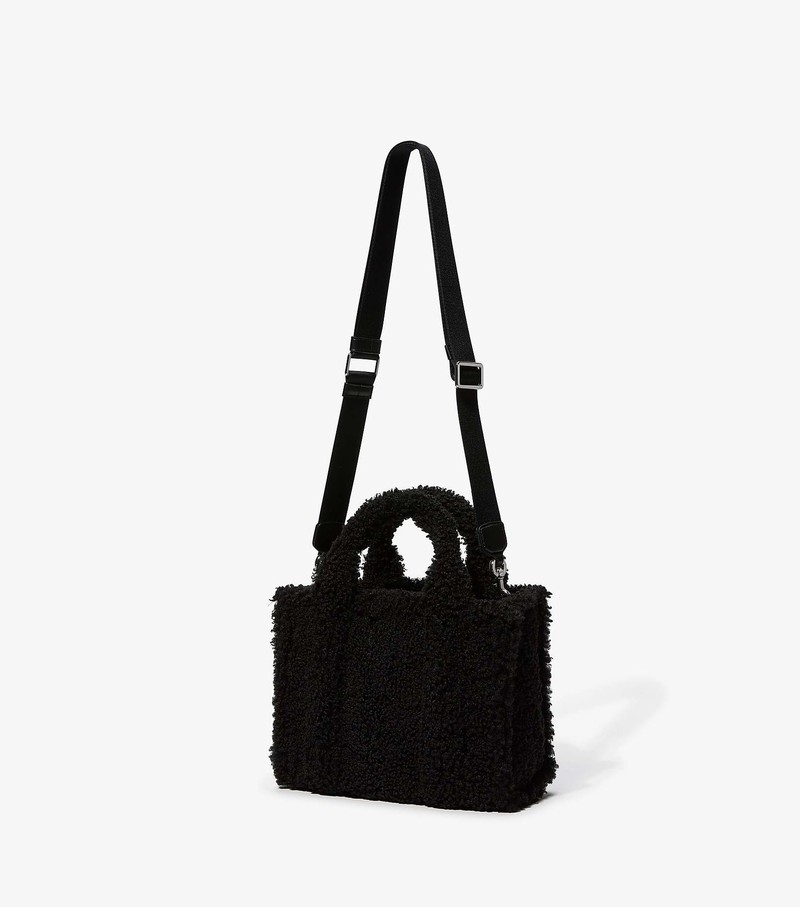 Women's Marc Jacobs Teddy Mini Crossbody Bags Black | YKGSM-9607