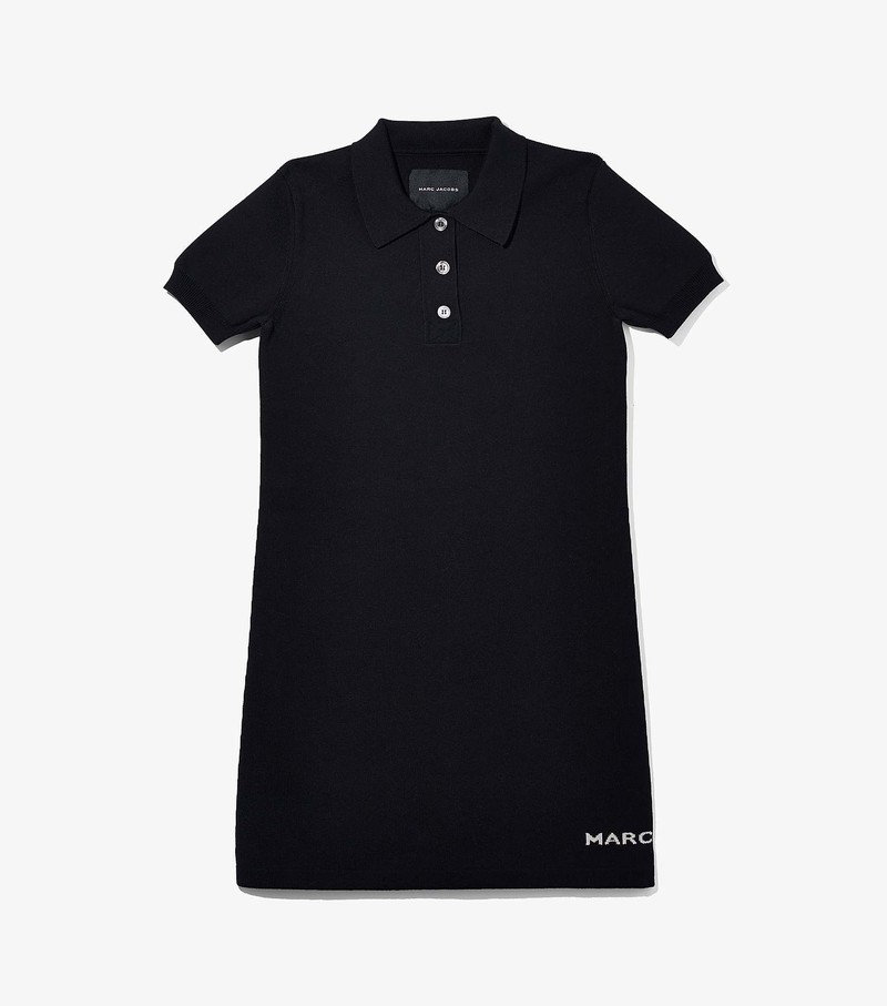 Women\'s Marc Jacobs Tennis Dress Black | YFKXH-8203