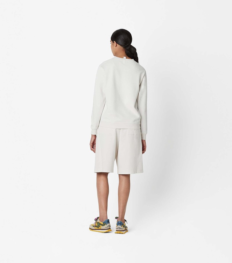 Women's Marc Jacobs The Sweatshirts White | IAKYQ-8302