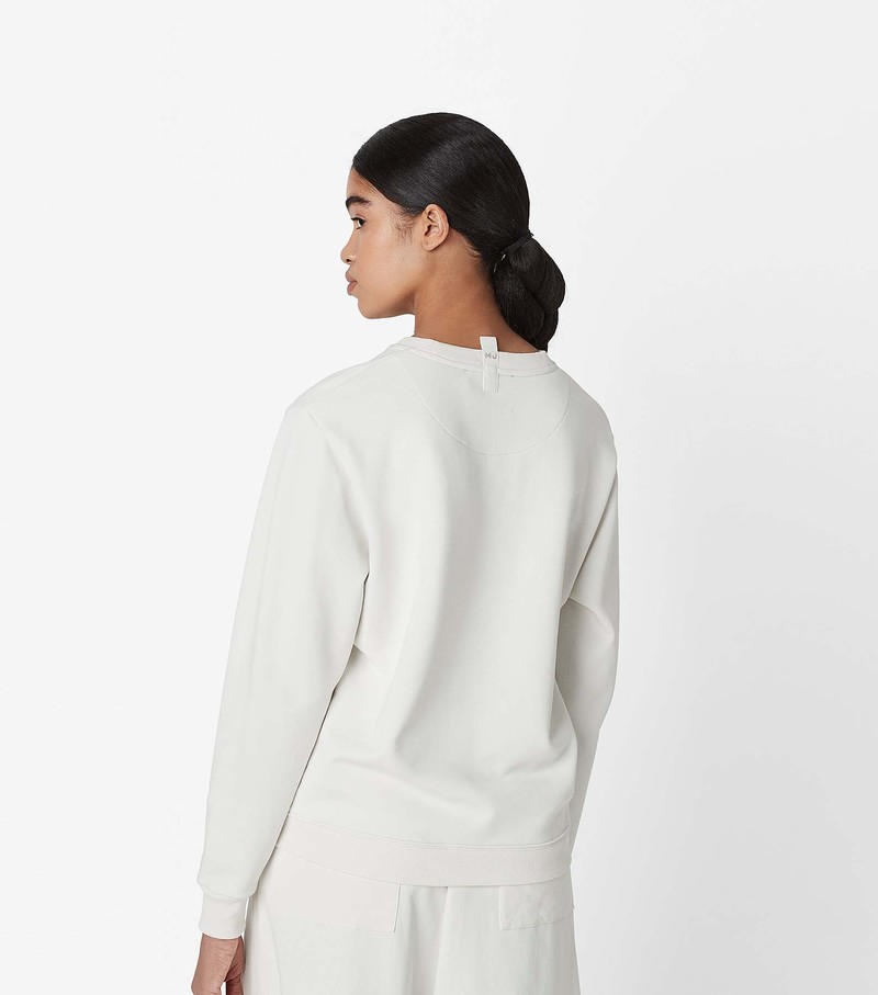 Women's Marc Jacobs The Sweatshirts White | IAKYQ-8302