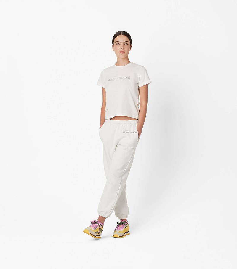 Women's Marc Jacobs The T Shirts White | LCJXW-2974