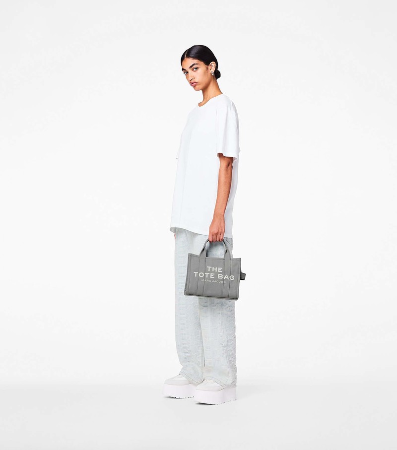 Women's Marc Jacobs Tote Mini Bags Grey | HBTCG-5498