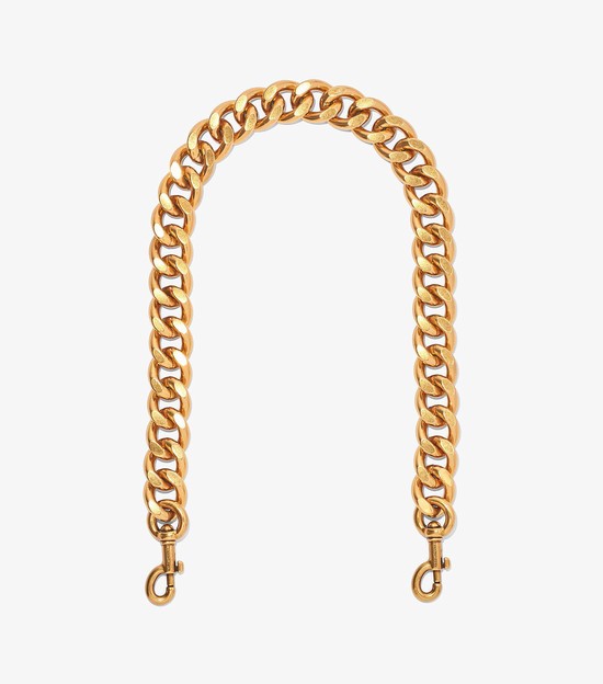 Women's Marc Jacobs Chainlink Shoulder Strap Bag Accessories Gold | WVIOM-6298