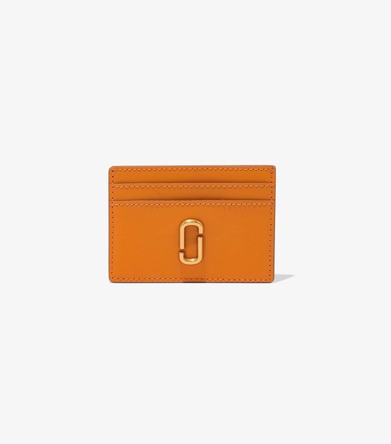 Women's Marc Jacobs J Marc Card Case Orange | FWUSB-6178