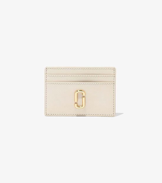 Women's Marc Jacobs J Marc Card Case White | EKMZF-0485