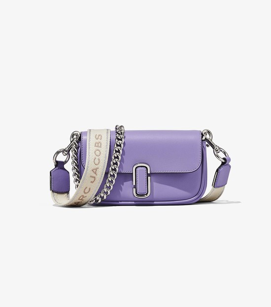 Women's Marc Jacobs J Marc Mini Shoulder Bags Purple | AHYSW-7569
