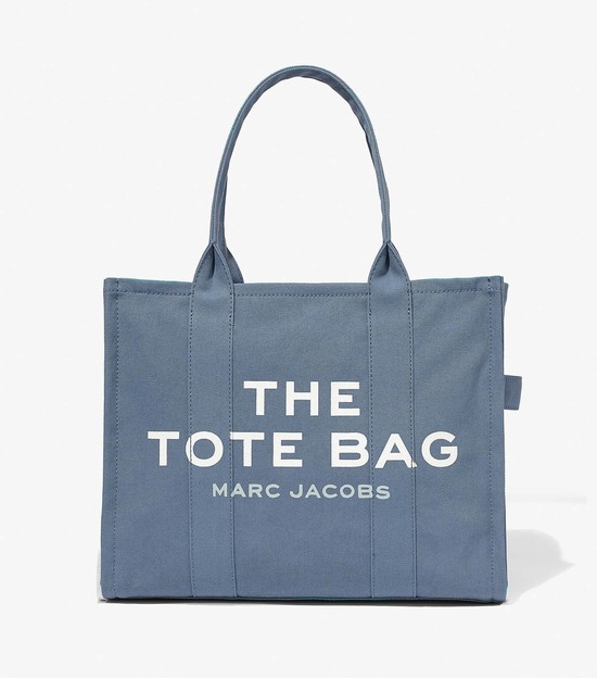 Women's Marc Jacobs Large Tote Bags Blue | AWMPO-6720