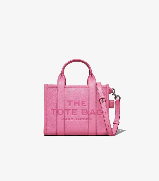 Women's Marc Jacobs Leather Mini Crossbody Bags Pink | DOHCF-6781