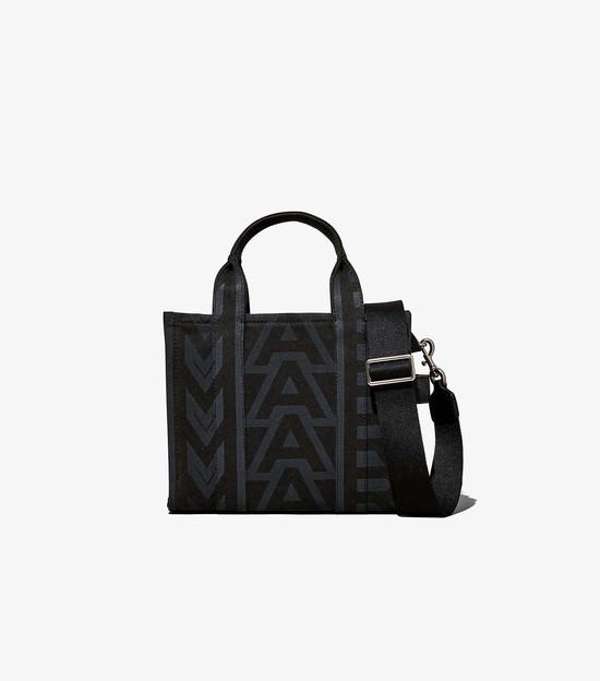 Women's Marc Jacobs Outline Monogram Mini Crossbody Bags Black | IUPMK-3189