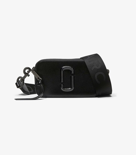 Women's Marc Jacobs Snapshot DTM Crossbody Bags Black | INGPM-1478